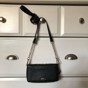 black and gold Juicy Couture crossbody